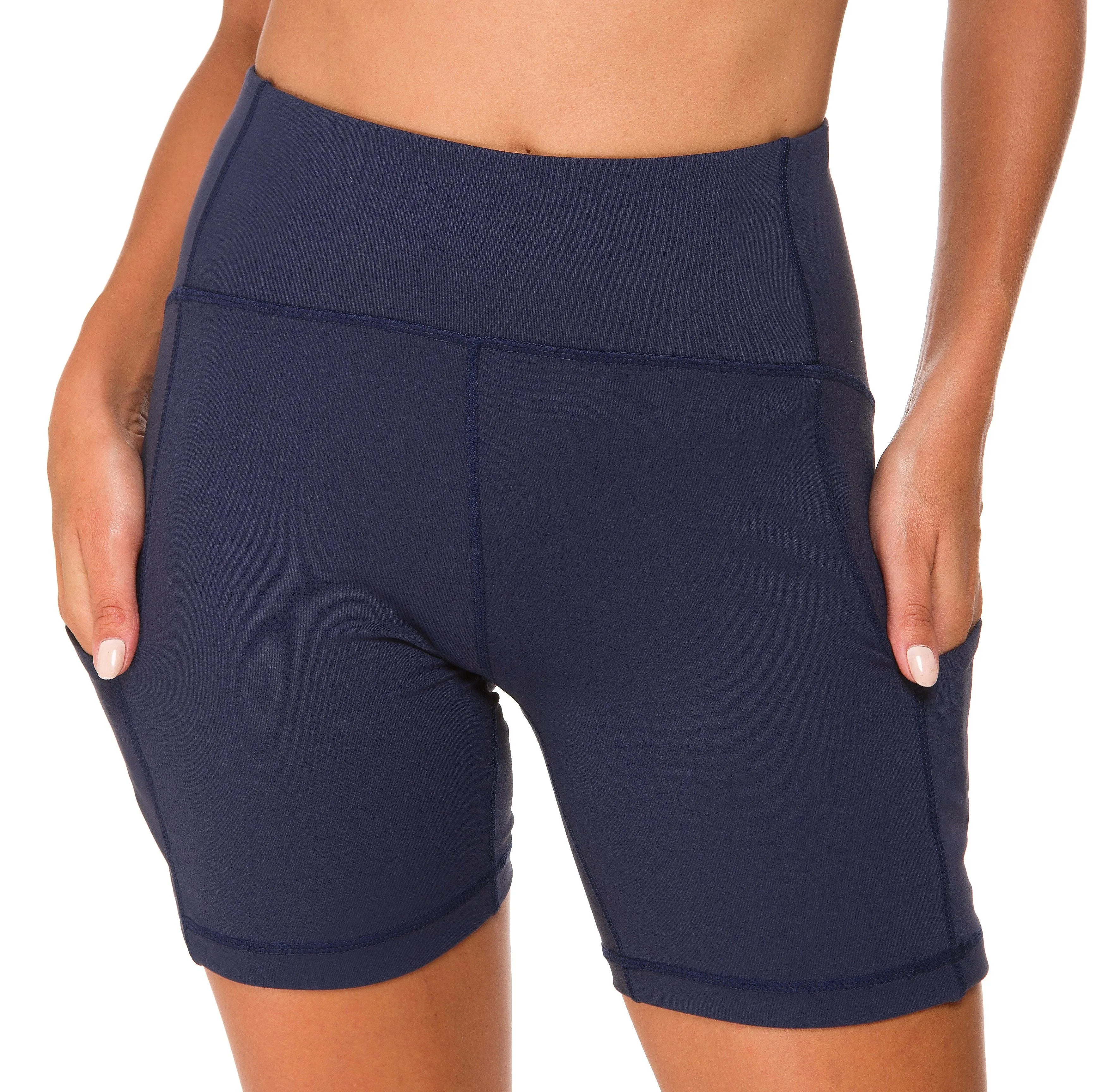 3 Side Pocket Workout Shorts 70822