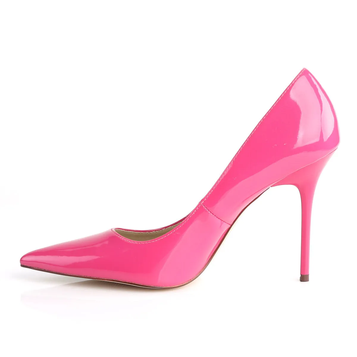 4 Inch Heel CLASSIQUE-20 Hot Pink Pat