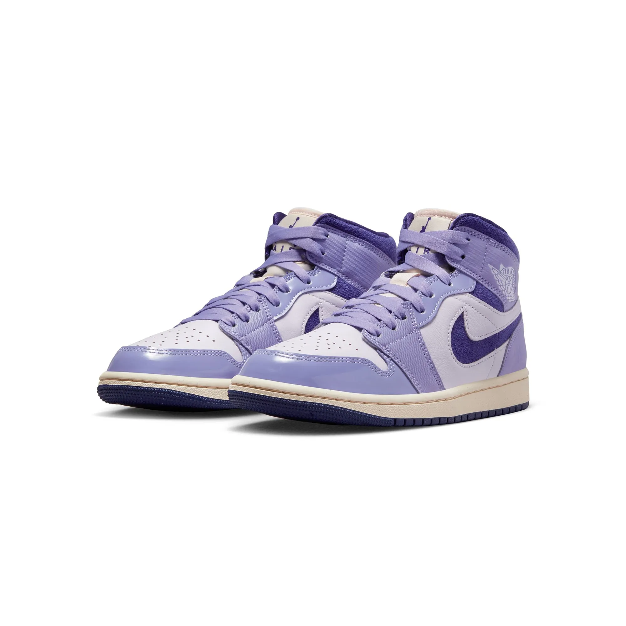 Air Jordan 1 Womens Mid SE Shoes 'Sky Purple'