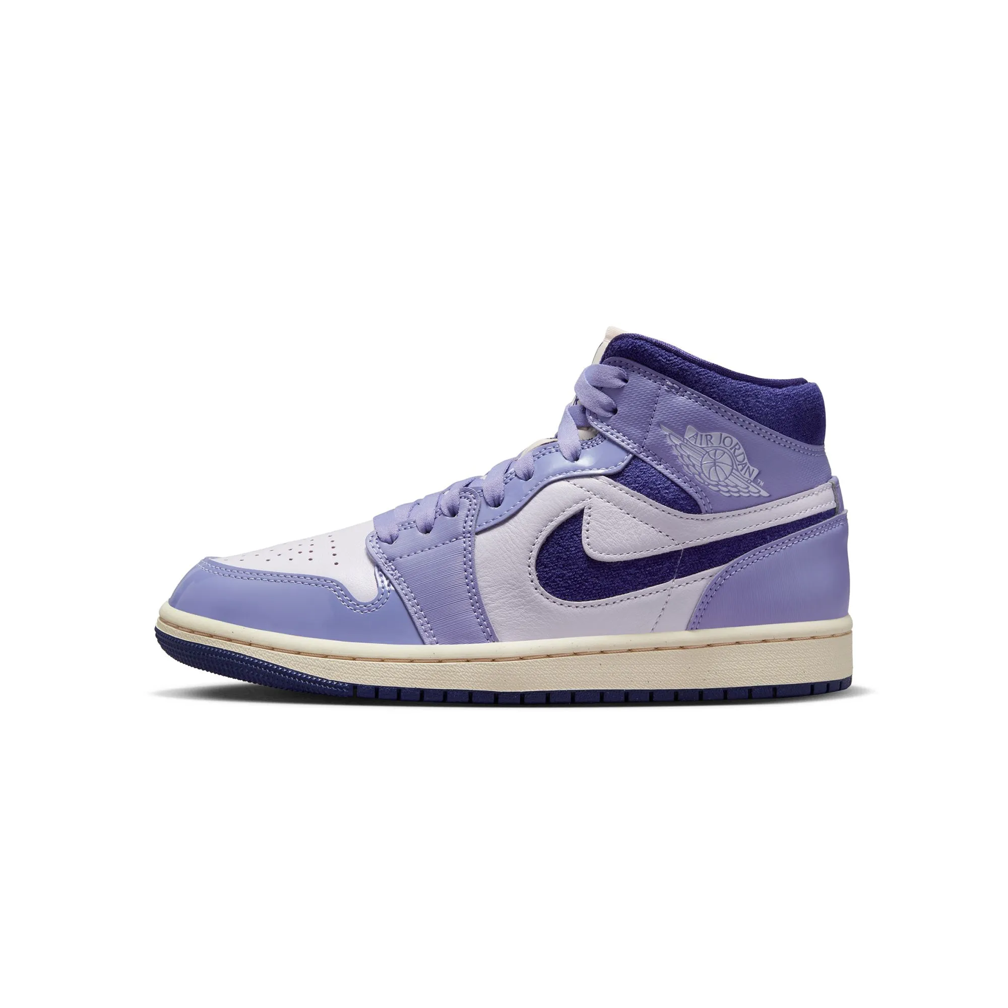 Air Jordan 1 Womens Mid SE Shoes 'Sky Purple'