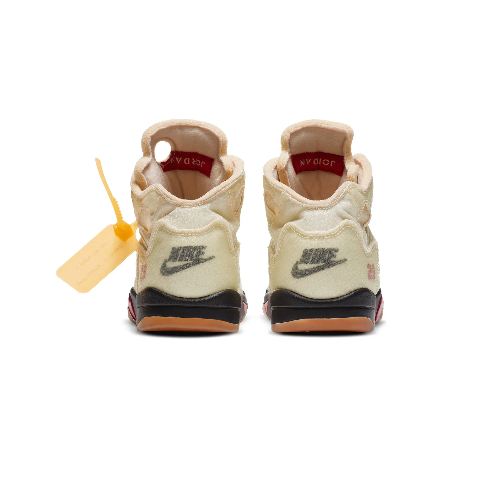 Air Jordan Off-White Little Kids 5 Retro SP Shoes