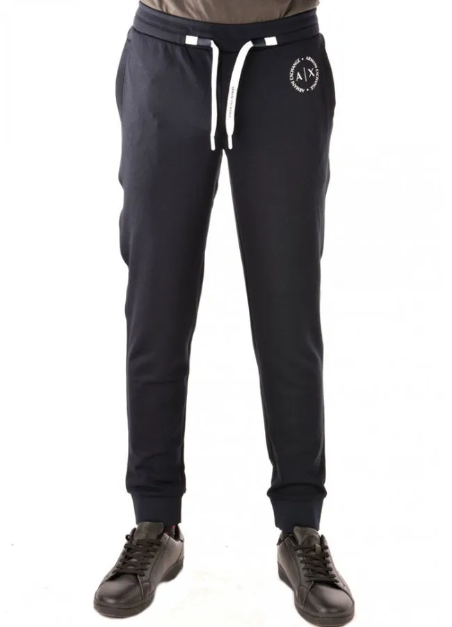 Armani Exchange Poly Rayon Interlock Joggers