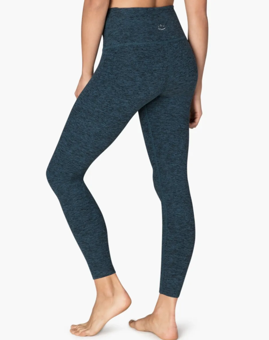 Beyond Yoga Spacedye Midi High Waisted Legging Deep Sapphire