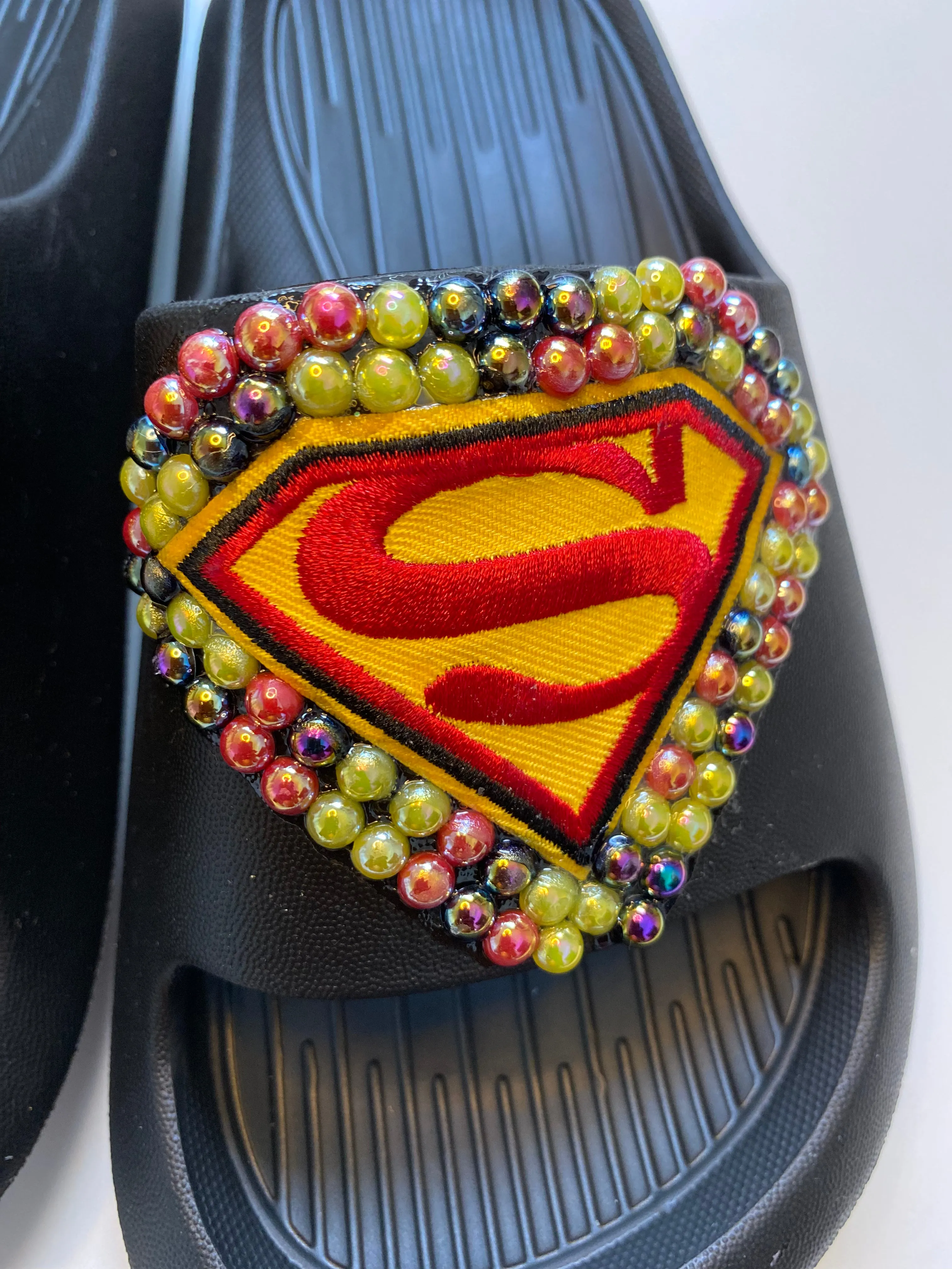 BLACK SUPERMAN PEARL SLIDES