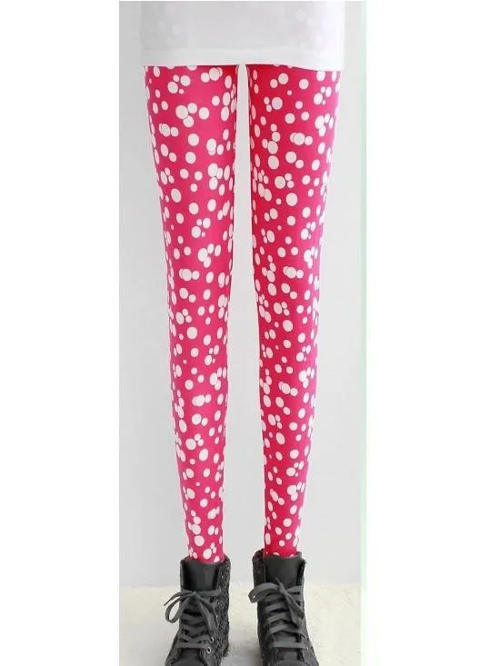 Bounds of Bubbles Printed Fashion Leggings