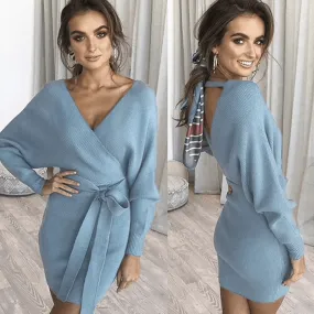 BRING IT BACK SWEATER DRESS