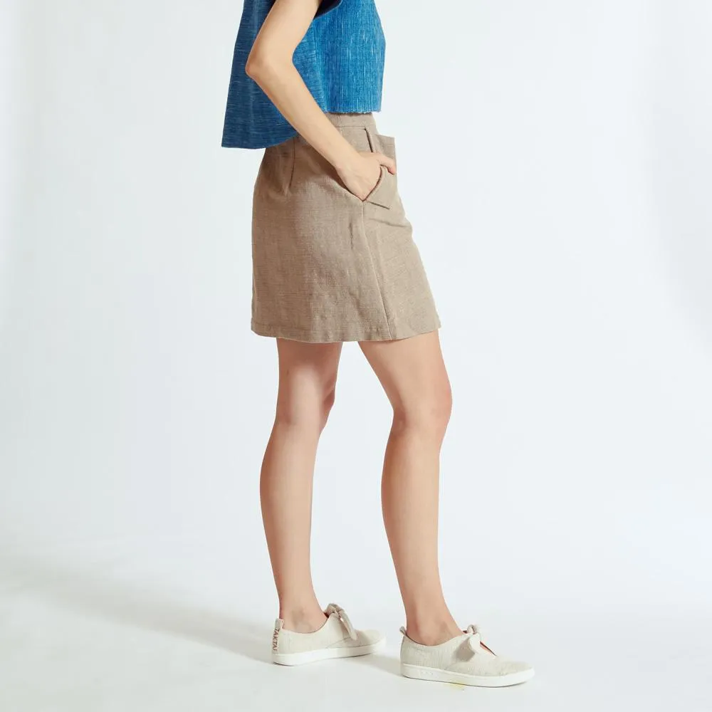 Burrow One Pocket Short Skirt-TAKTAI