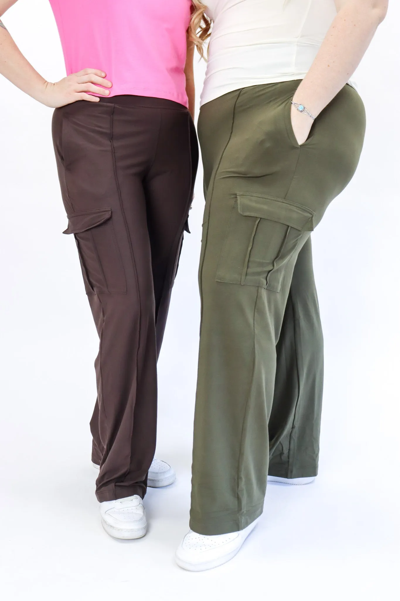 Butter Soft Straight Leg Cargo Pants