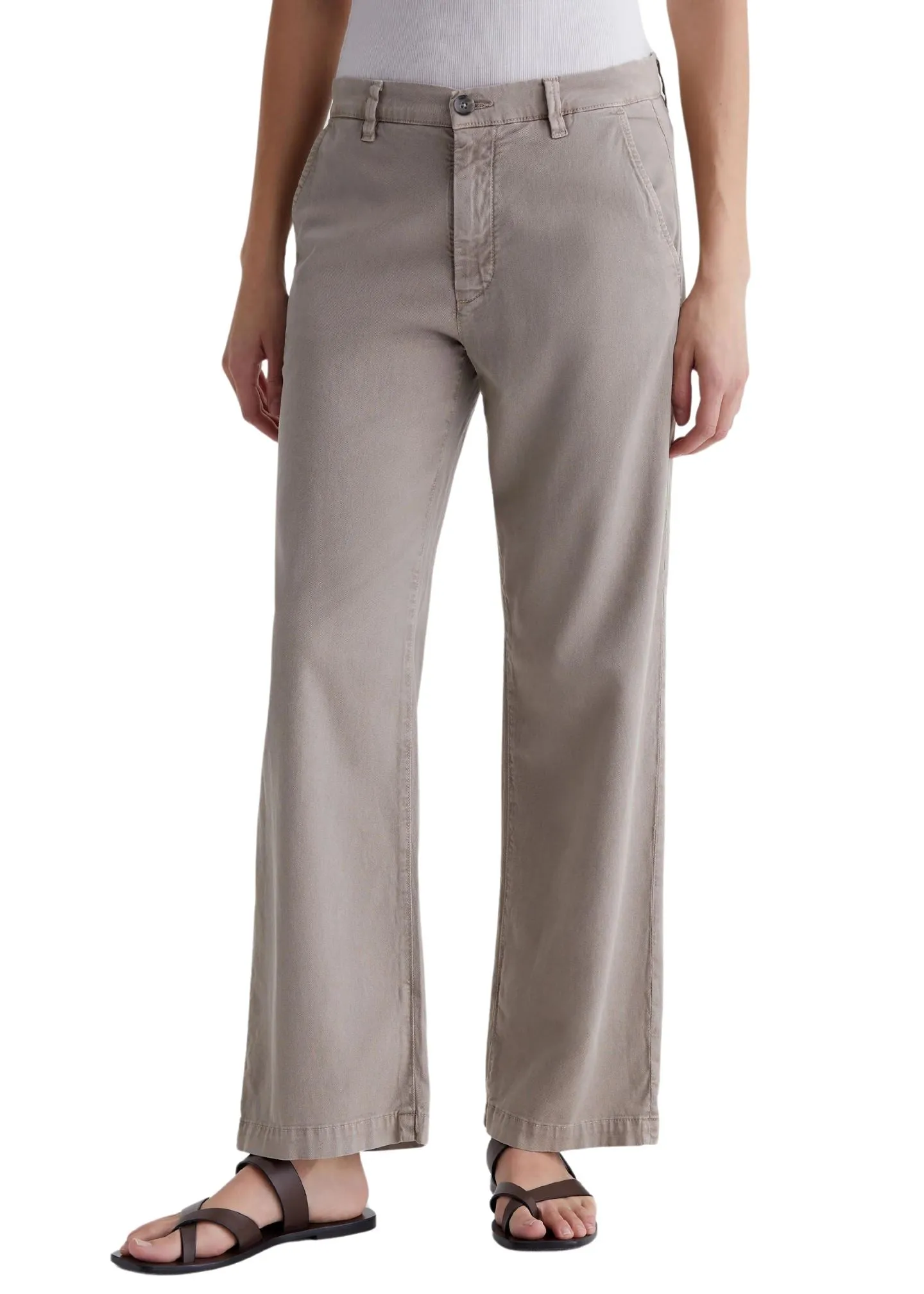 Caden Straight Leg Jeans in Sulfur Desert Taupe