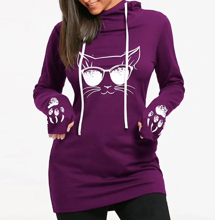 CAT SHADES HOODIE