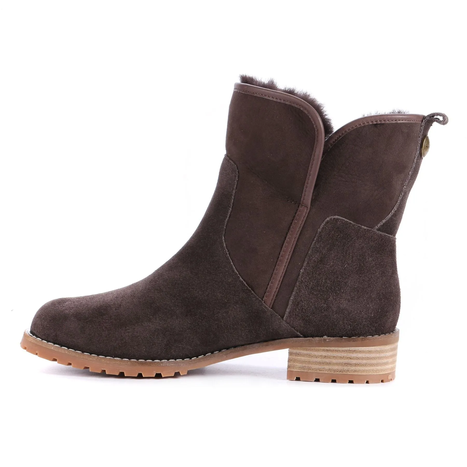 Chloe - Sheepskin dress boot