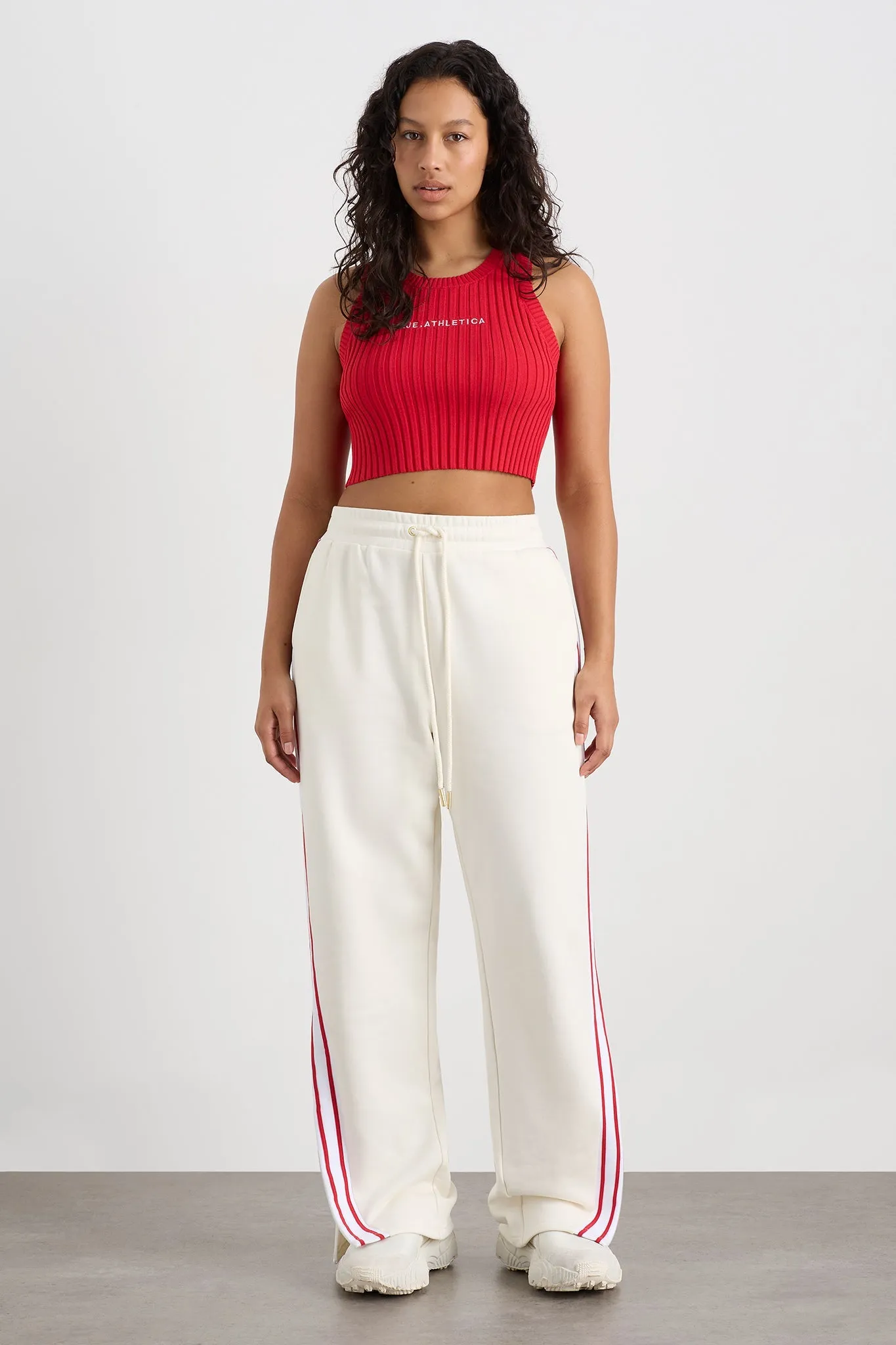 Contrast Zip Trackpants 504