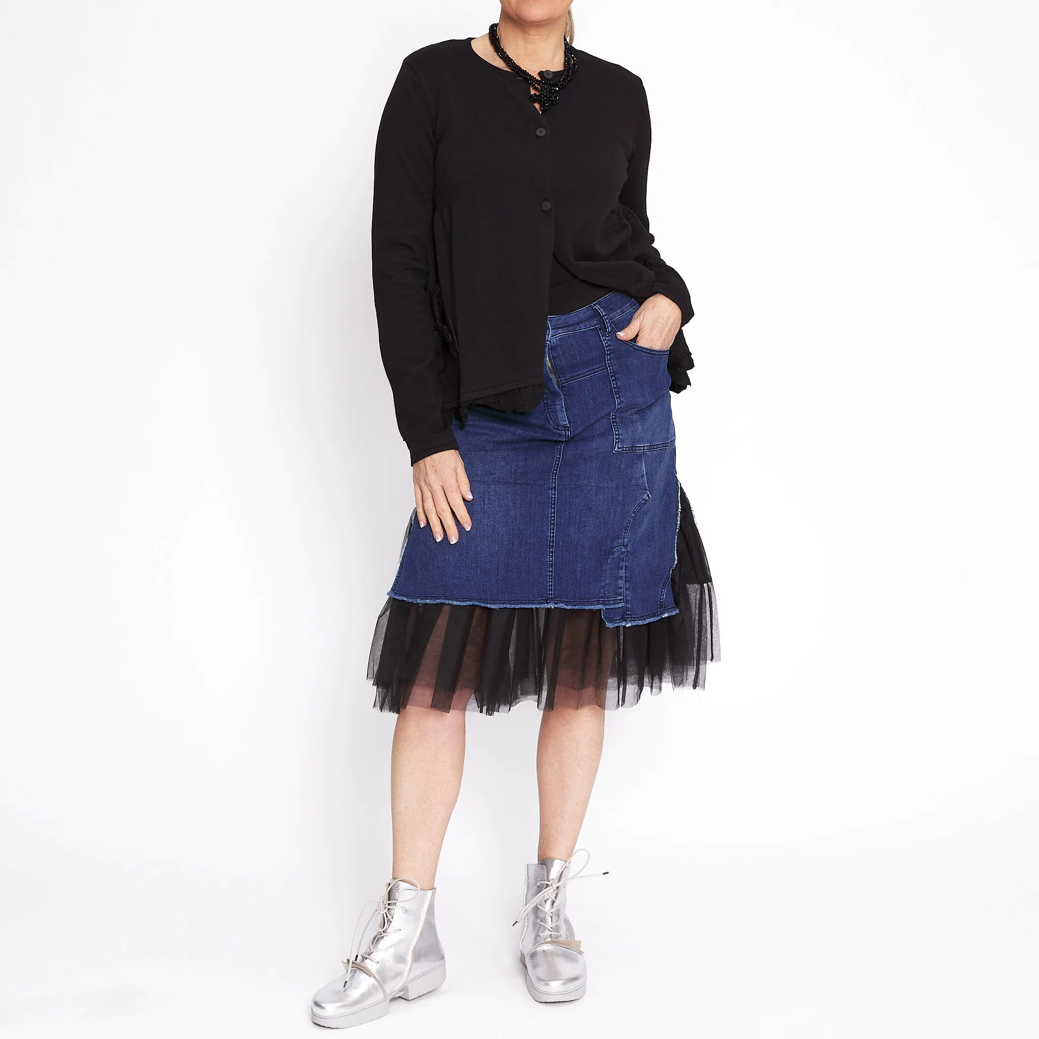 D M Skirt - Blue