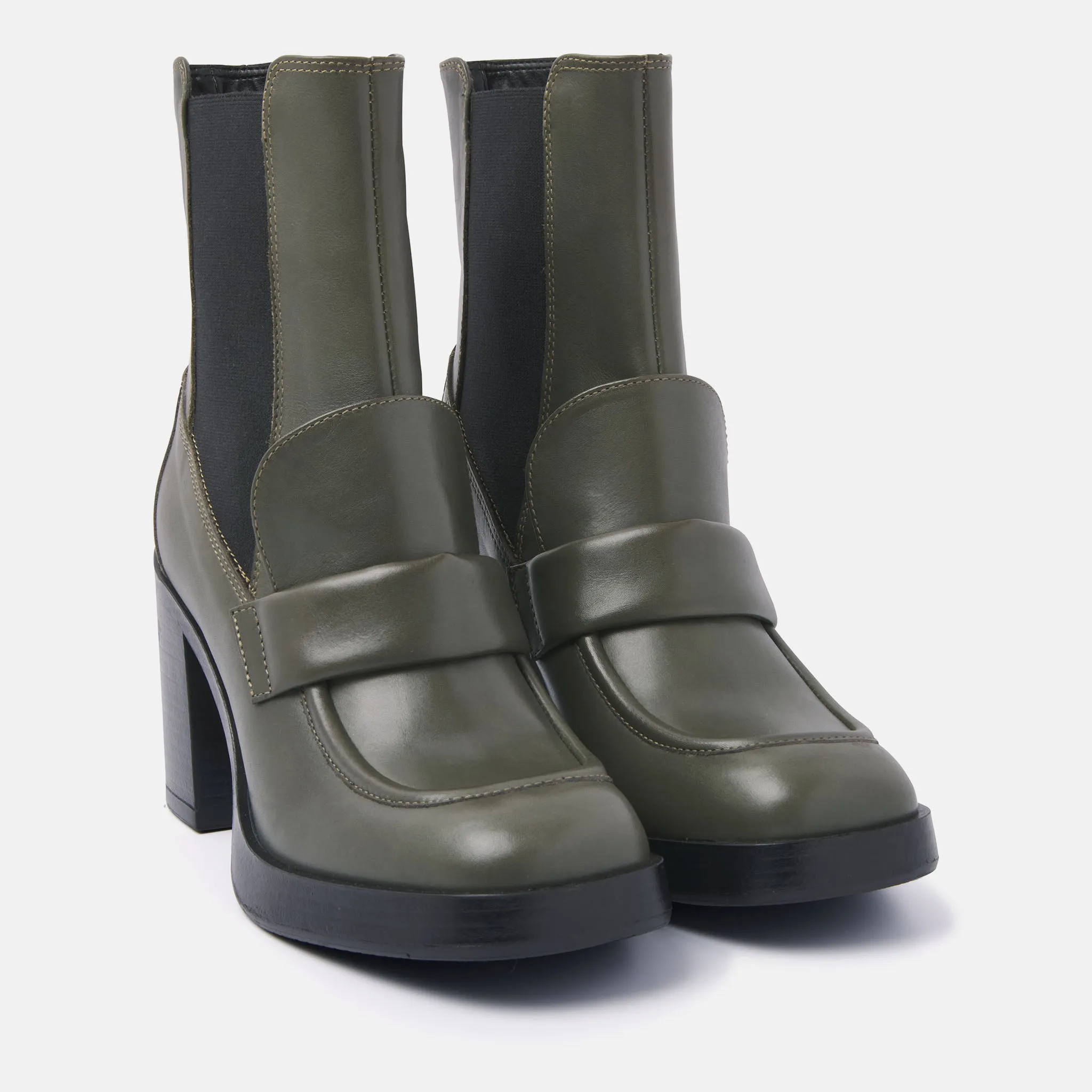 Dames Chelsea Boots 55.094 Verde