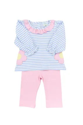 Darling Daisies Girls Legging Set