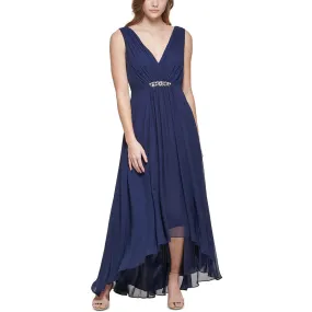 Eliza J Womens Petites Embellished Maxi Maxi Dress