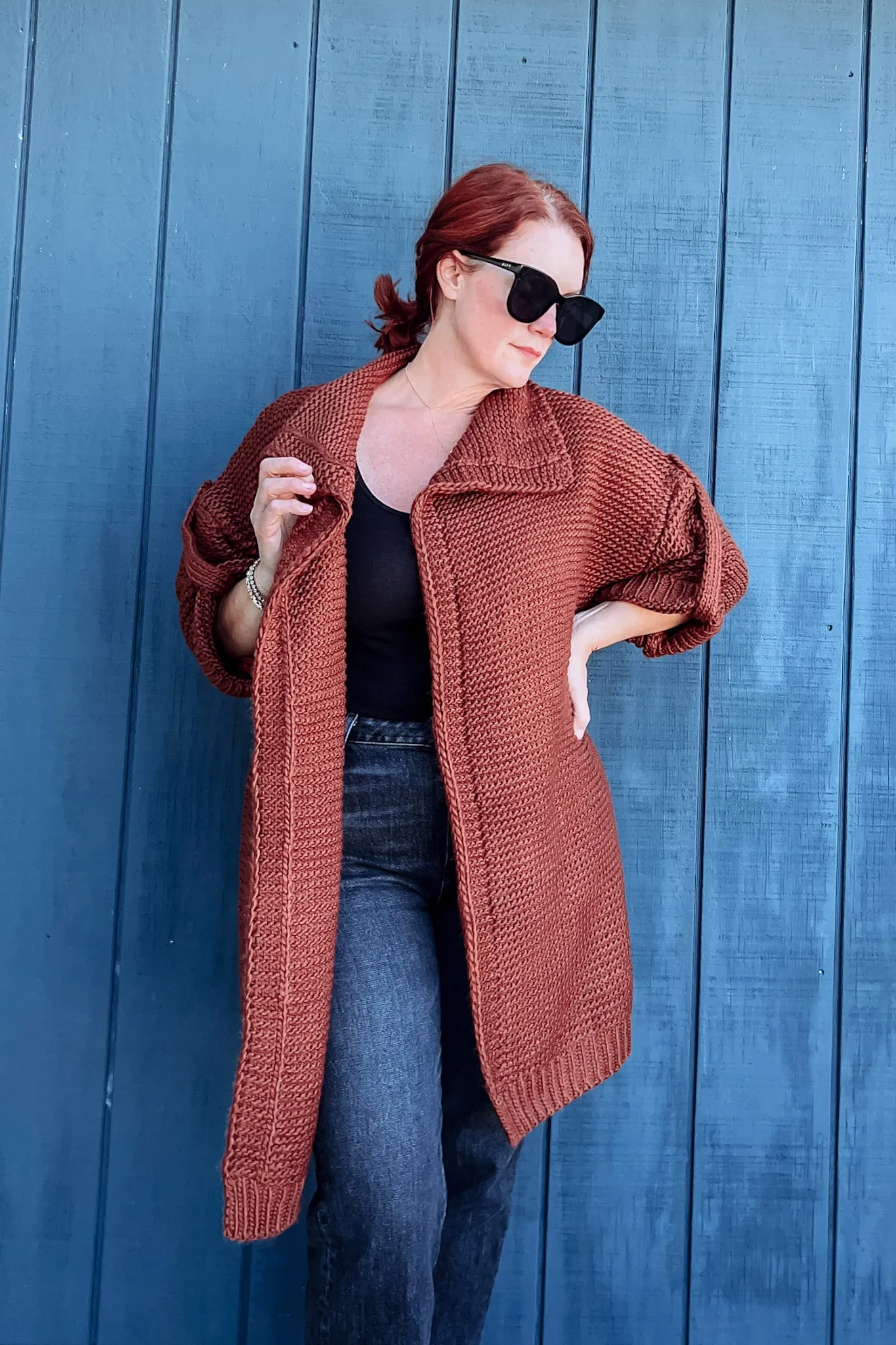 Ellis Long Cardigan Sweater