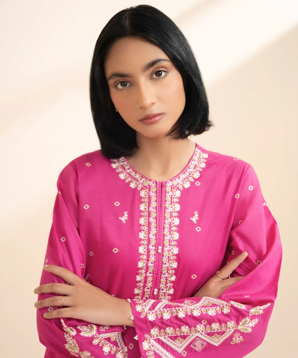 Embroidered Lawn Shirt