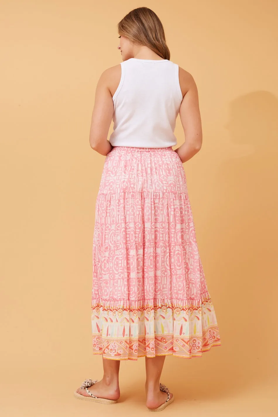 FLEURY BOHO MAXI SKIRT