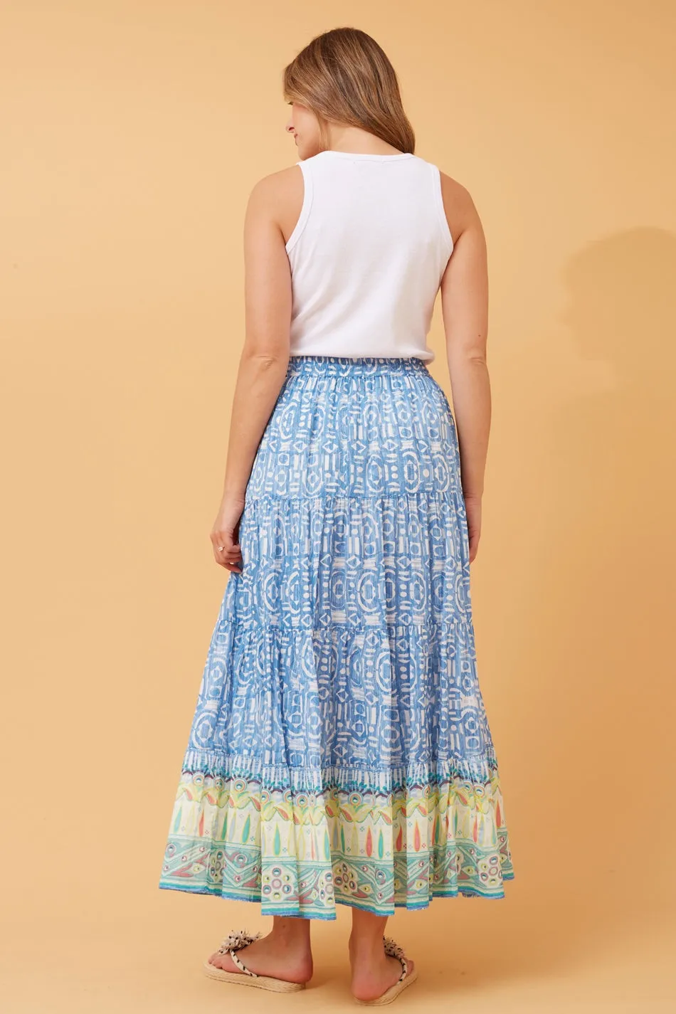 FLEURY BOHO MAXI SKIRT