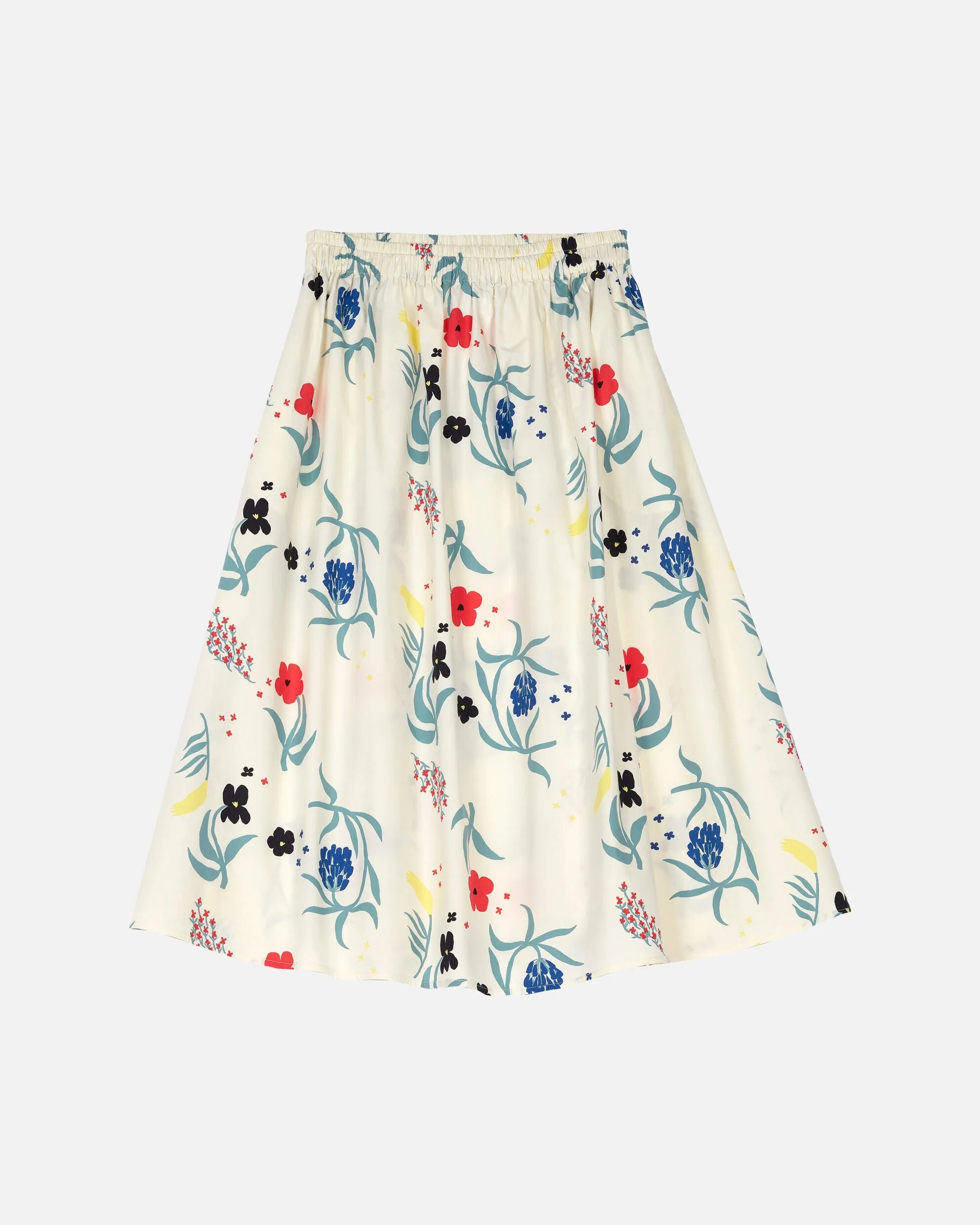 Herbaario Garrel Cotton Poplin Elastic Waist Skirt