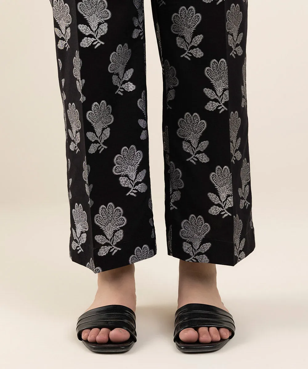 Jacquard Straight Pants