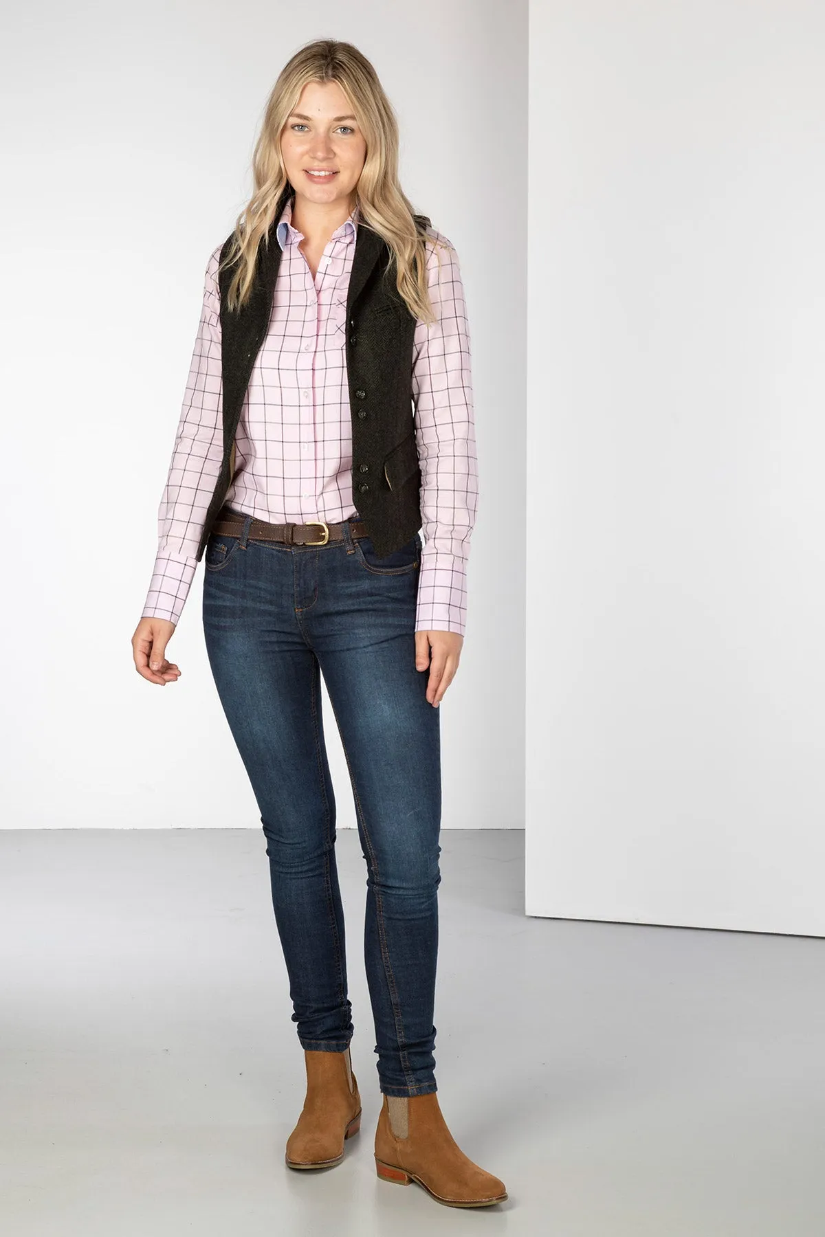 Ladies Limited Edition Tweed Waistcoat - Helen