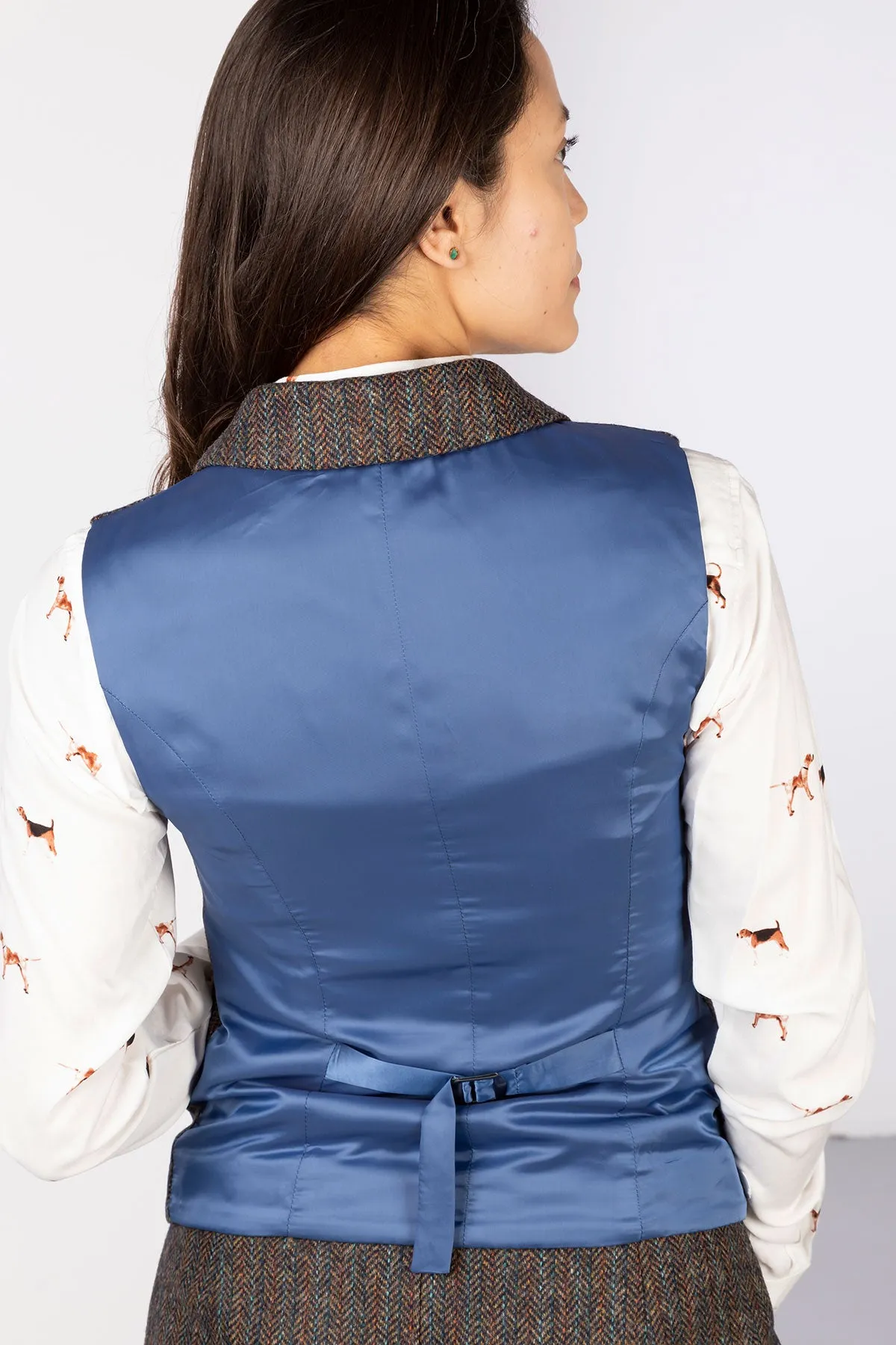 Ladies Limited Edition Tweed Waistcoat - Helen