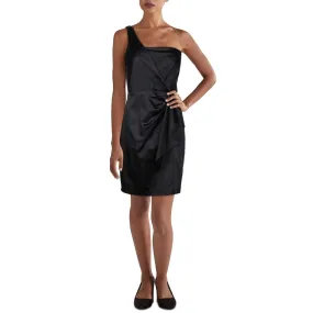 Lauren Ralph Lauren Womens Satin Pleated Cocktail And Party Dress