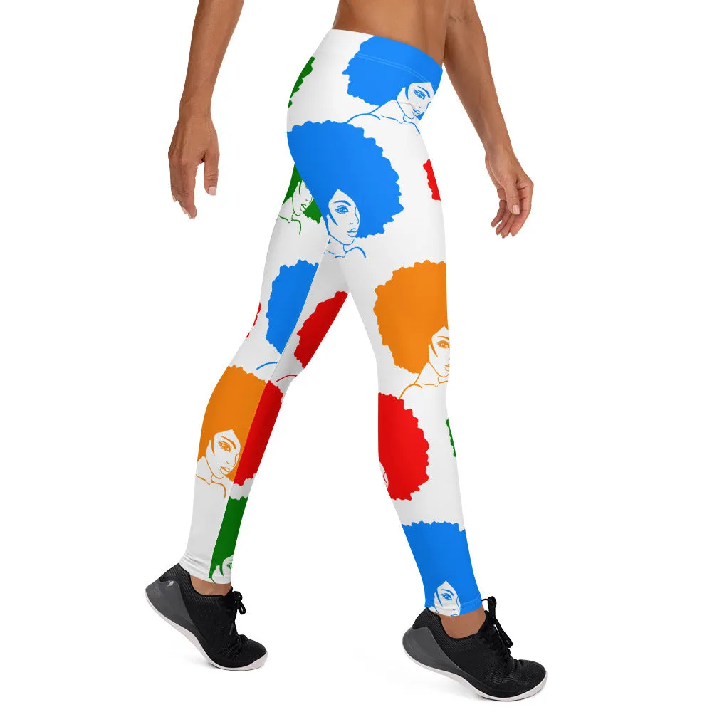 Leggings Colorful Afros