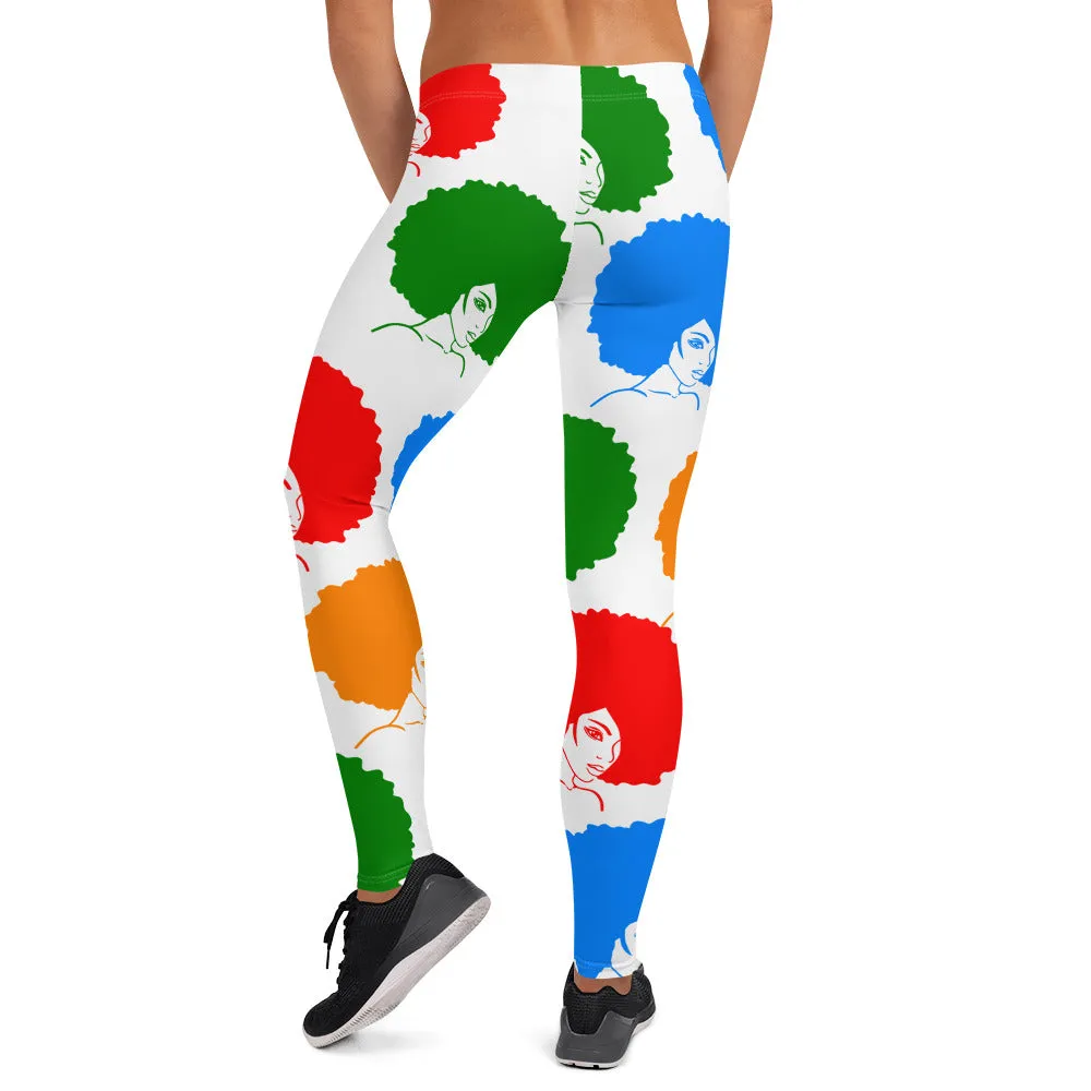 Leggings Colorful Afros