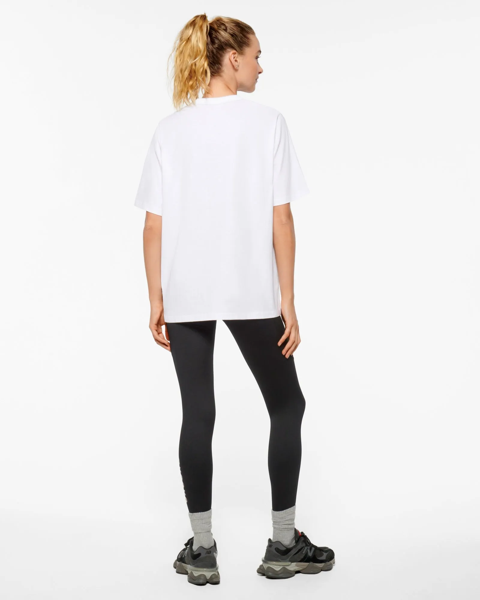 LENOX BOXY TEE WHITE