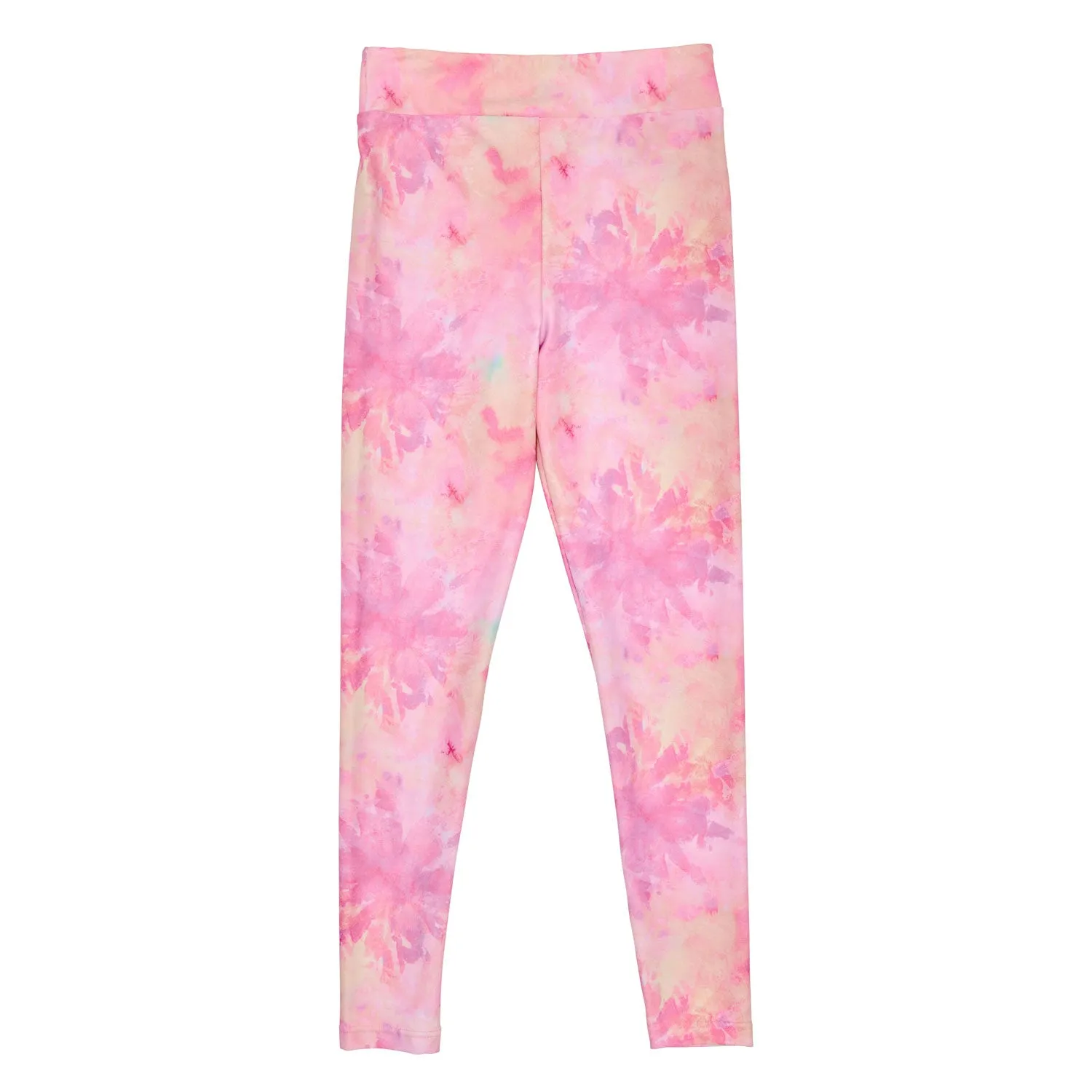 Long Legging in Pink Spring Print