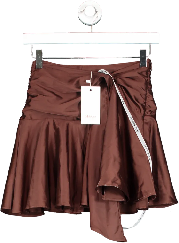 Melrose Haus Brown Sofia Skirt UK S