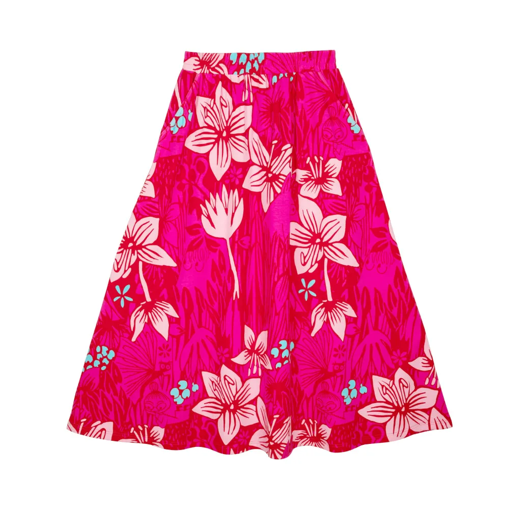 Moomin Dream Skirt Magenta - Martinex