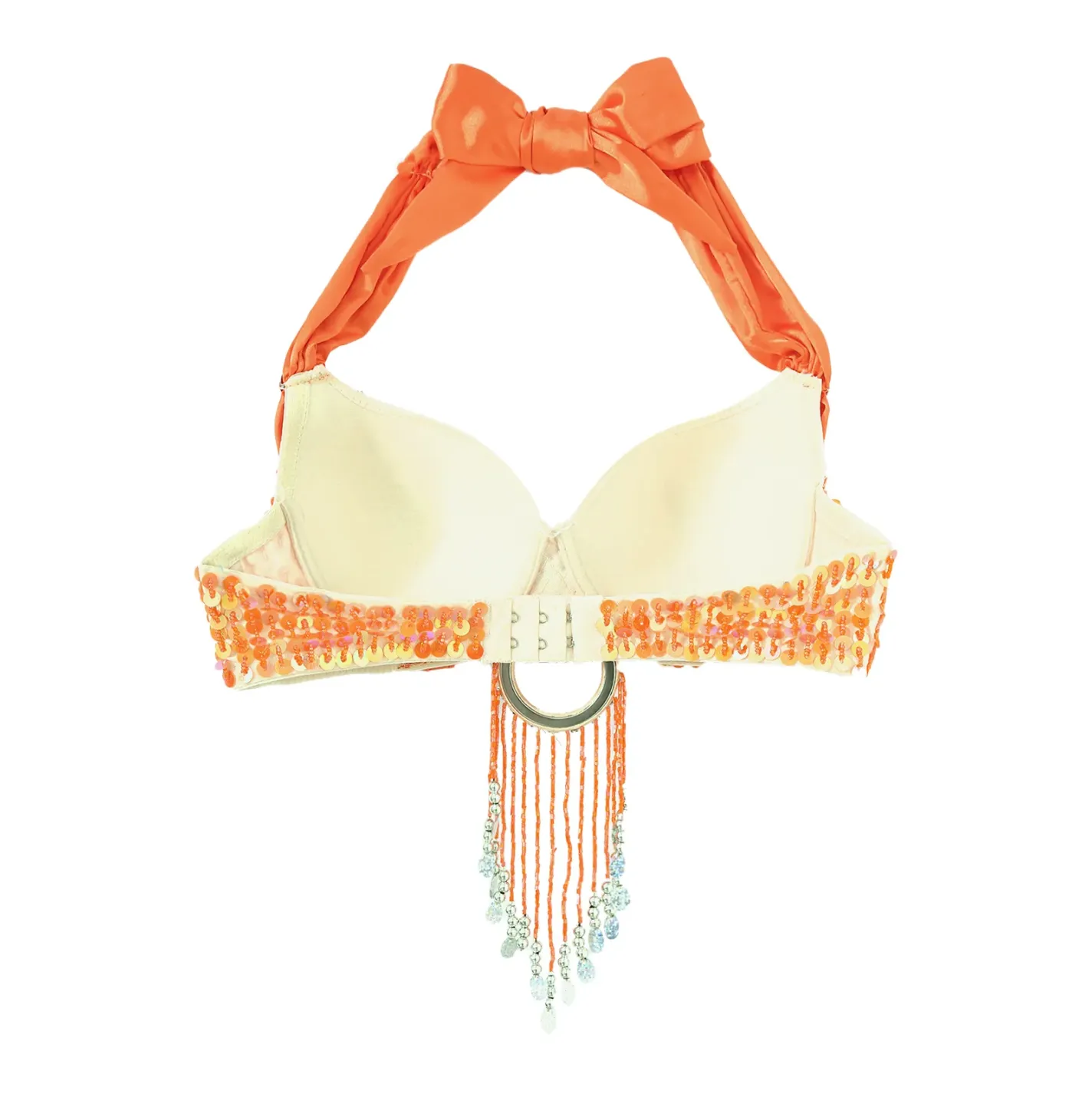 Orange Ring Bralette Two Piece