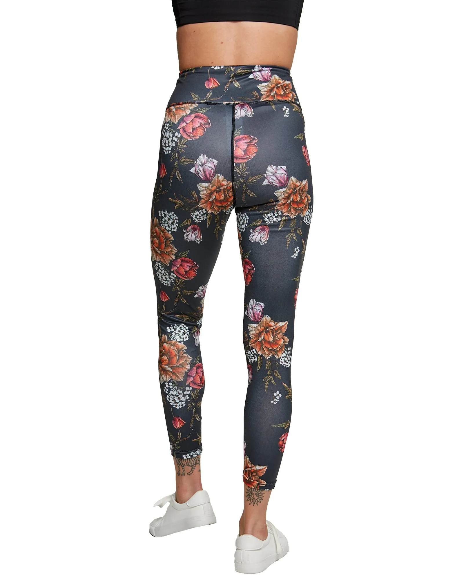 PLUS SIZE TRANQUILITY PARK 7/8 PANT - BITTERSWEET BOUQUET