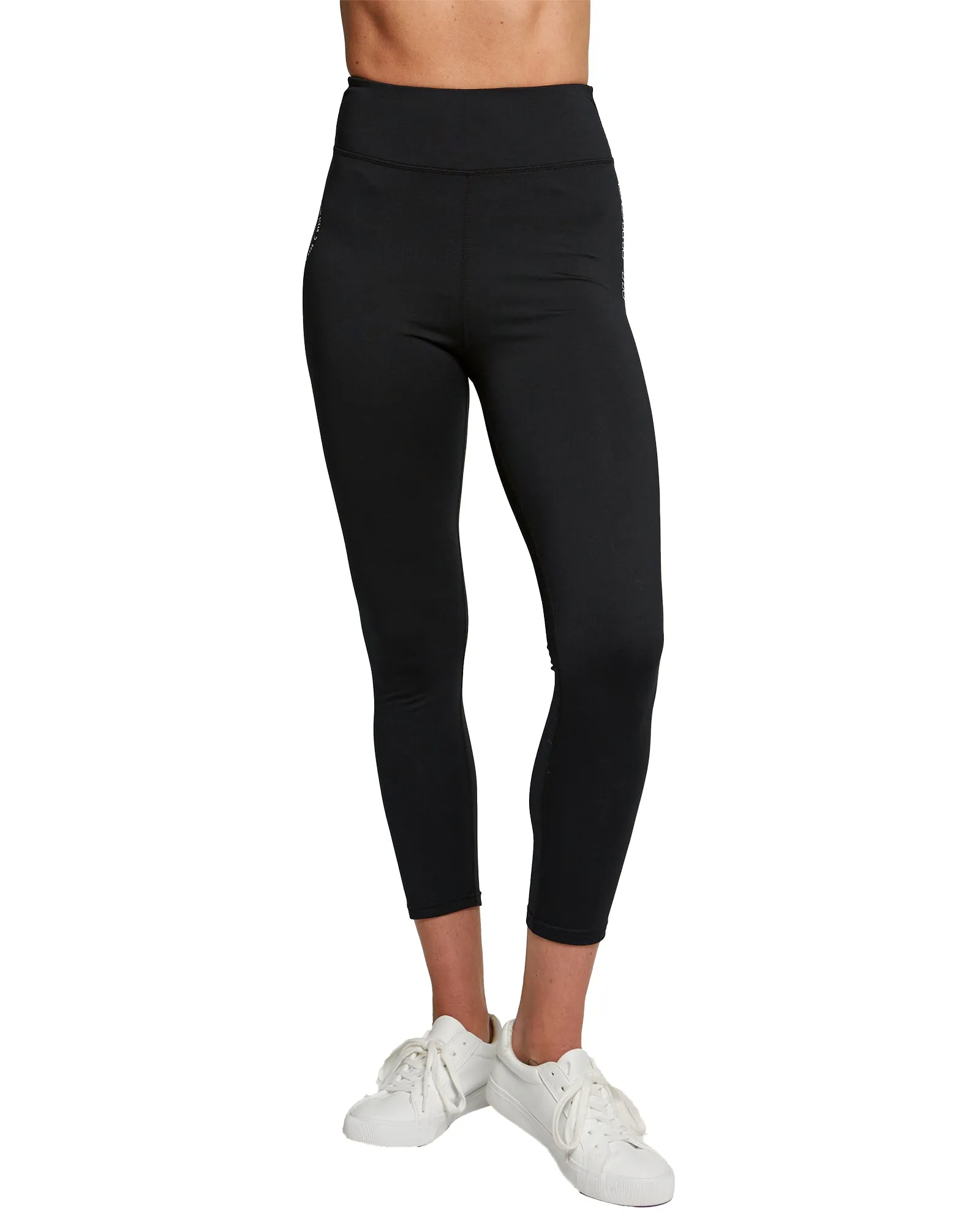 PLUS SIZE TRANQUILITY PARK 7/8 PANT - TRUE BLACK