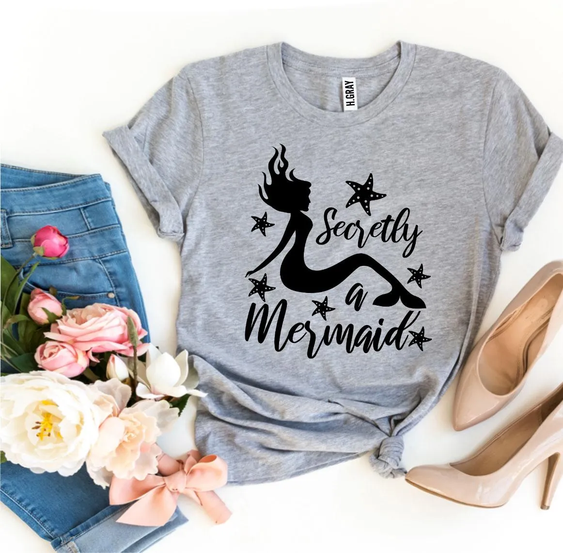 Secretly a Mermaid T-shirt