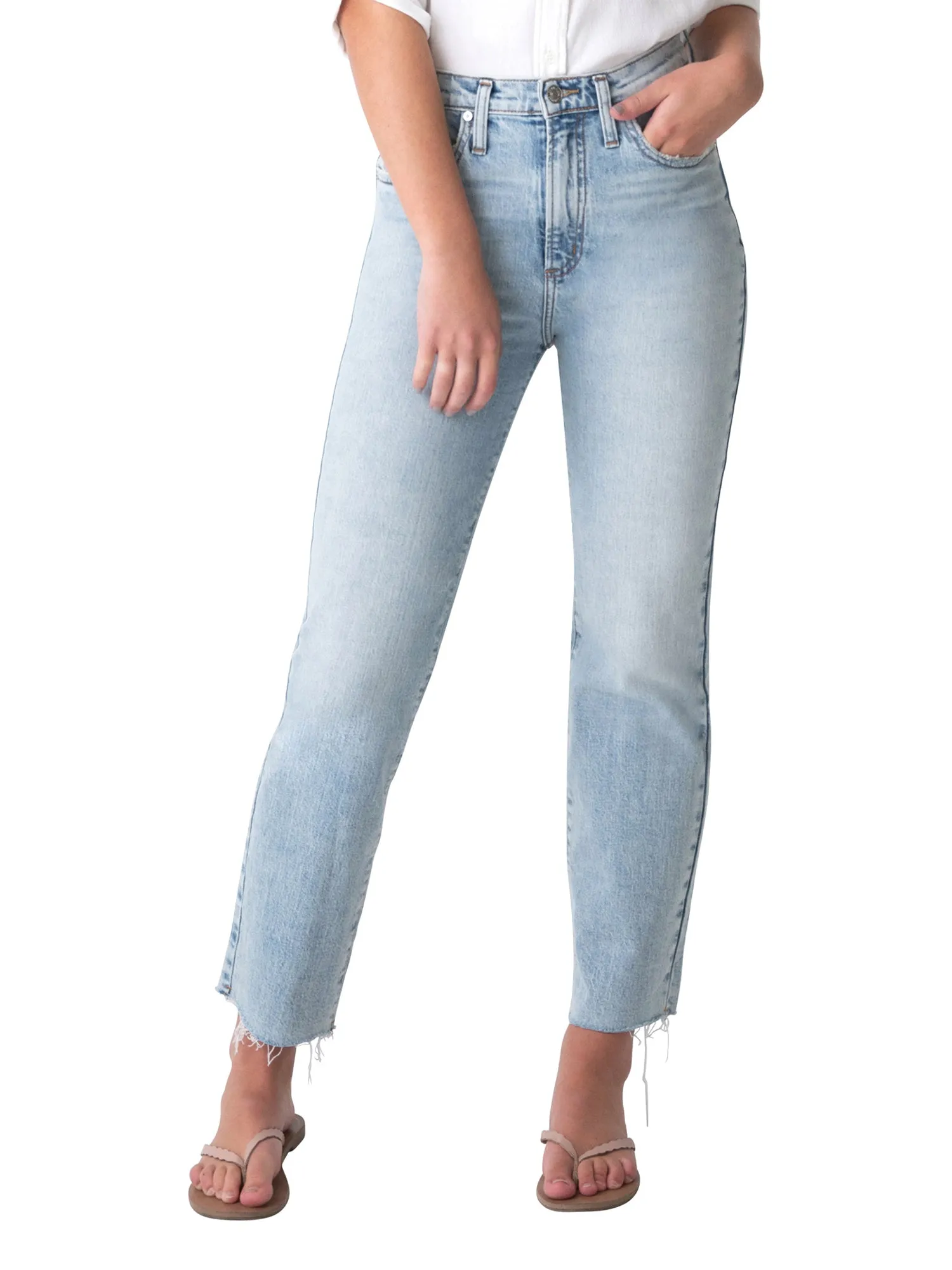 SILVER JEANS 28 HIGH WAIST HIGHLY DESIRABLE STRAIGHT JEANS - CLEARANCE