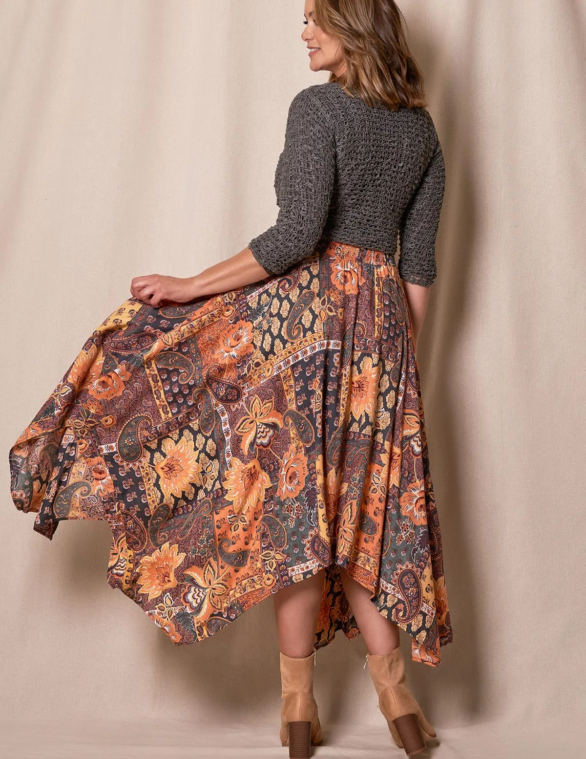 Sonora Hanky Hem Skirt