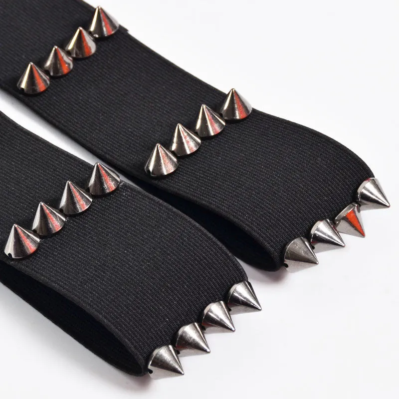 Spiked Garter Belts