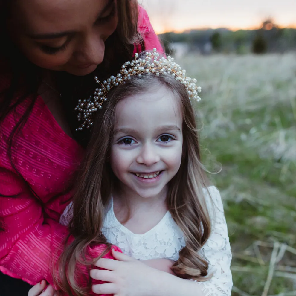 The Goldie Pearl Headpiece