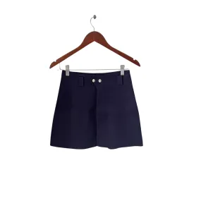 ZARA Navy High-waisted Mini Skirt | Gently Used |