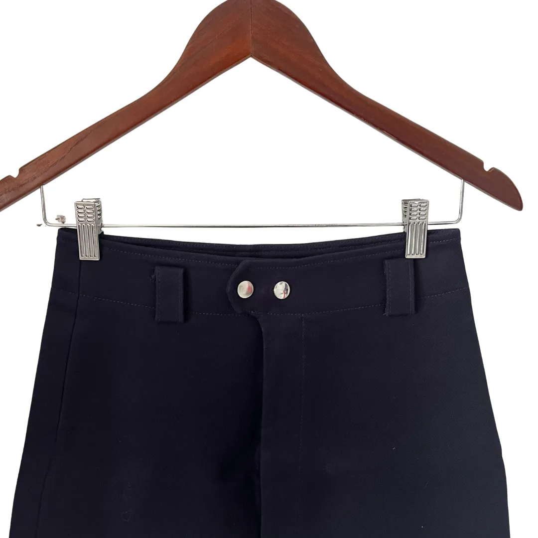 ZARA Navy High-waisted Mini Skirt | Gently Used |